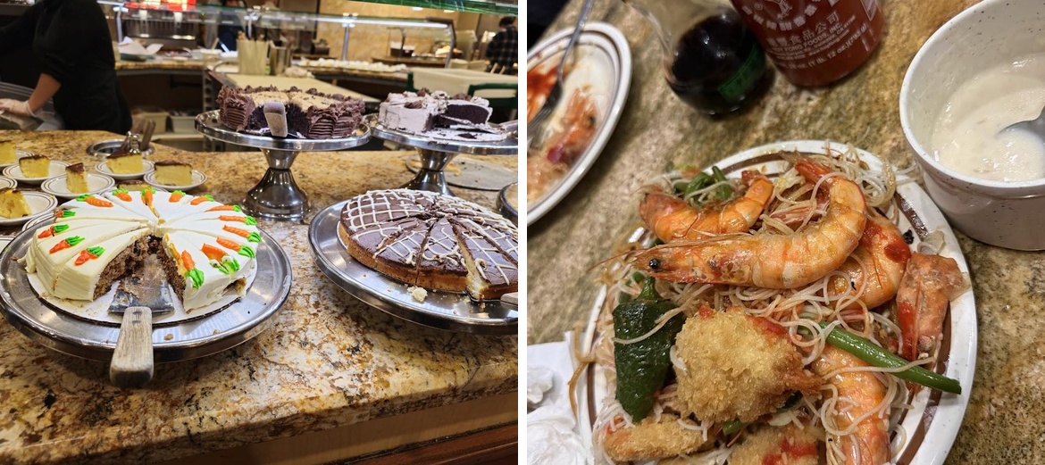 Paradise Buffet Menu