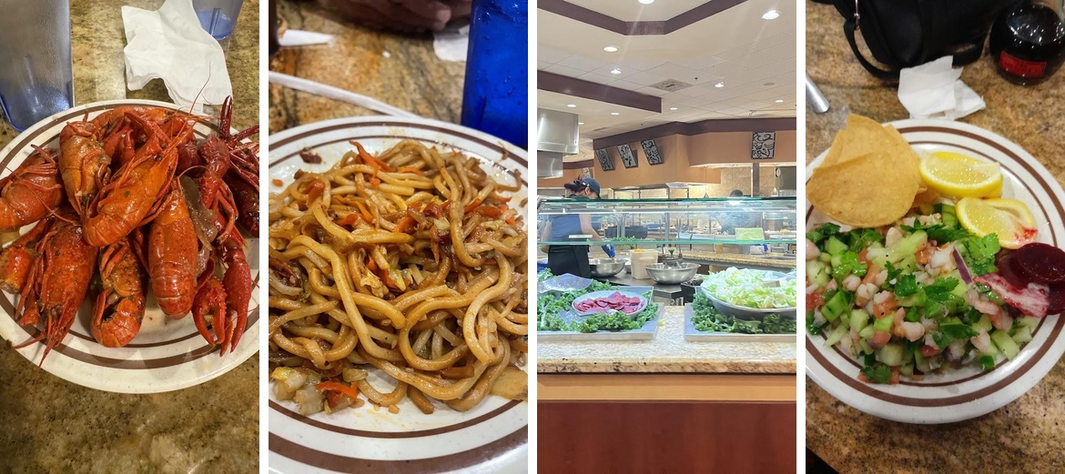 Paradise Buffet Menu